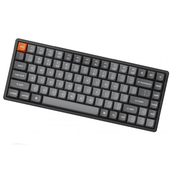 KEYCHRON K2 MAX 75% LAYOUT RGB BLUETOOTH WITH GATERON G PRO BROWN